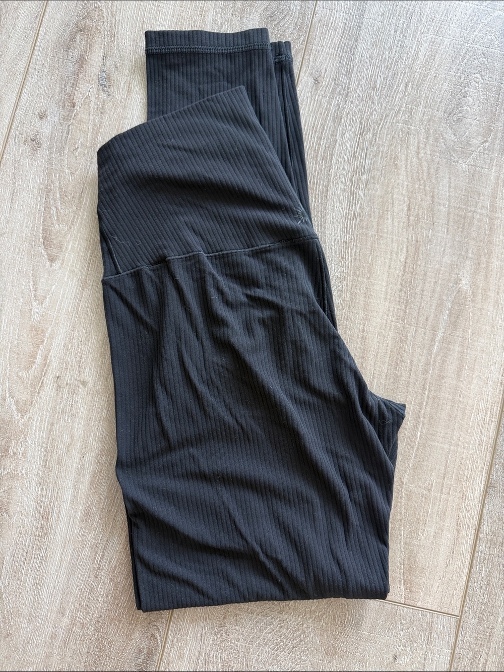 Offline by aerie Black Ribbed womens Leggings